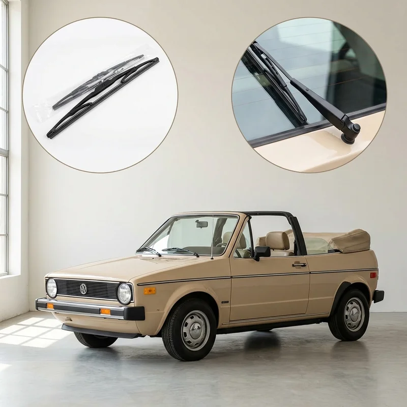 Rear Wiper Blade for Volkswagen Rabbit Convertible (1980 - 1984) - 1